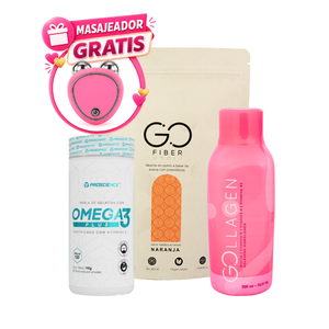Combo: Omega 3 + Gollagen + Go Fiber