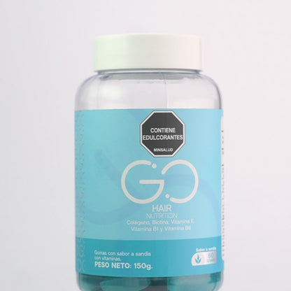 Gomas de colageno Go Hair 60 gomas