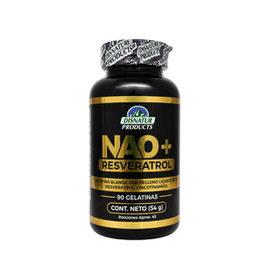 Resveratrol 1500 mg + NAD 100 Cápsulas antioxidante